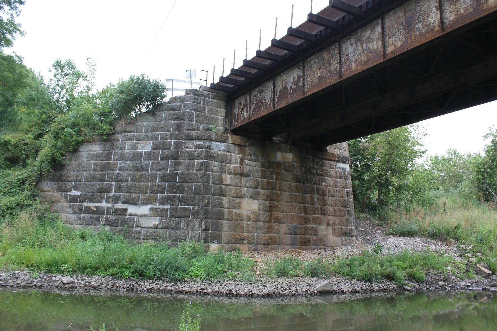East abutment
